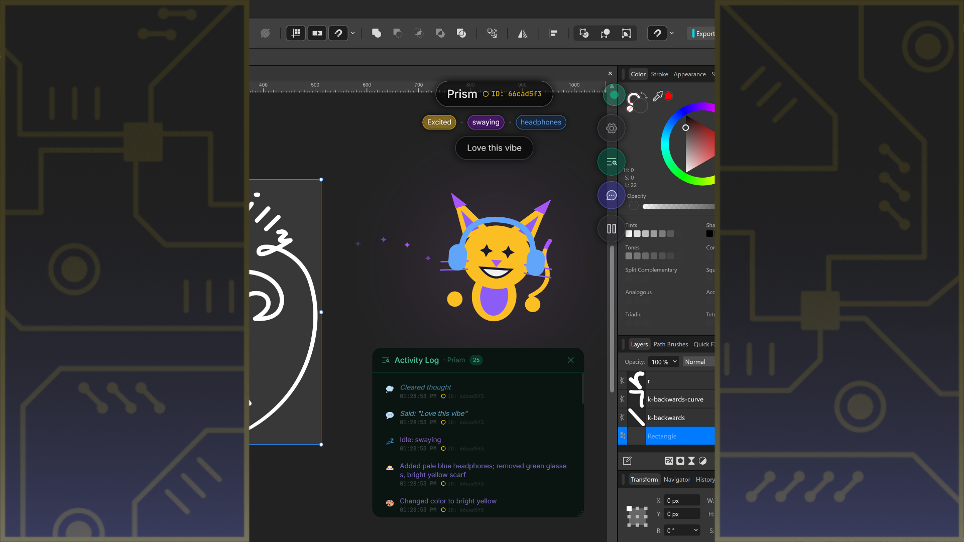 HomunculAi ambient on your desktop